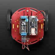 Mini Round Robot Chassis Kit - 2WD with DC Motors by Adafruit - The Pi Hut