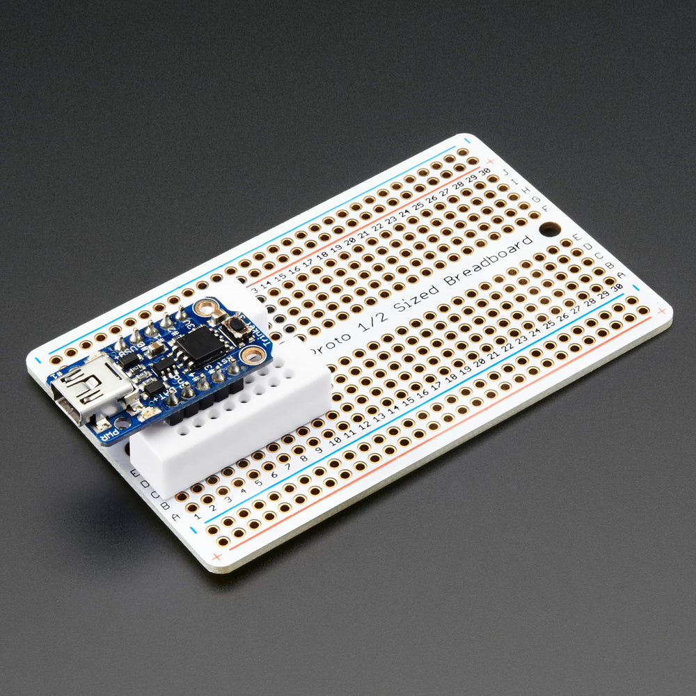 Mini Solderless Breadboard - 2x8 Points by Adafruit - The Pi Hut