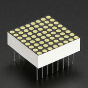 Miniature Ultra-Bright 8x8 White LED Matrix by Adafruit - The Pi Hut