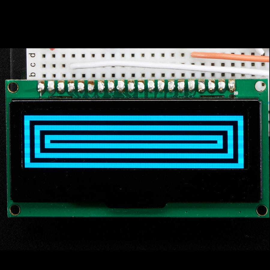 Monochrome 2.3" 128x32 OLED Graphic Display Module Kit by Adafruit - The Pi Hut