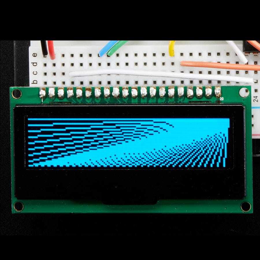 Monochrome 2.3" 128x32 OLED Graphic Display Module Kit by Adafruit - The Pi Hut