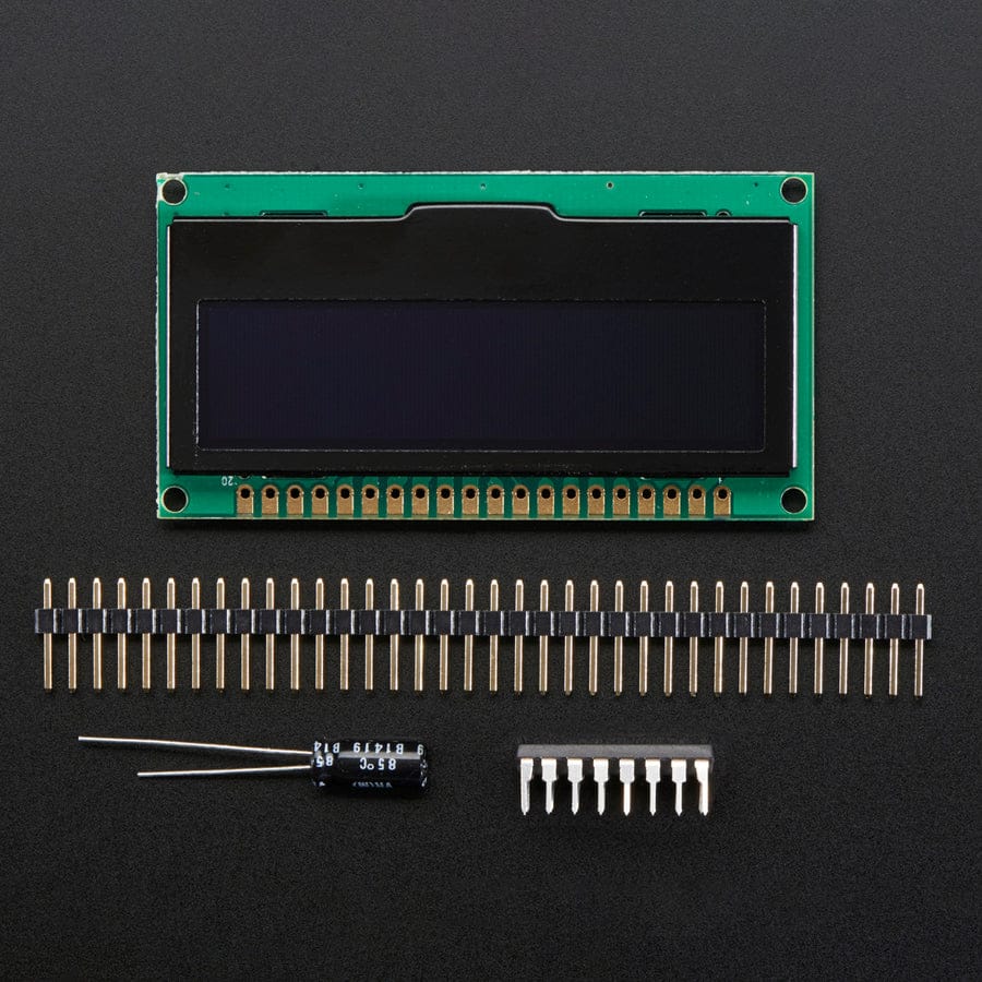 Monochrome 2.3" 128x32 OLED Graphic Display Module Kit by Adafruit - The Pi Hut