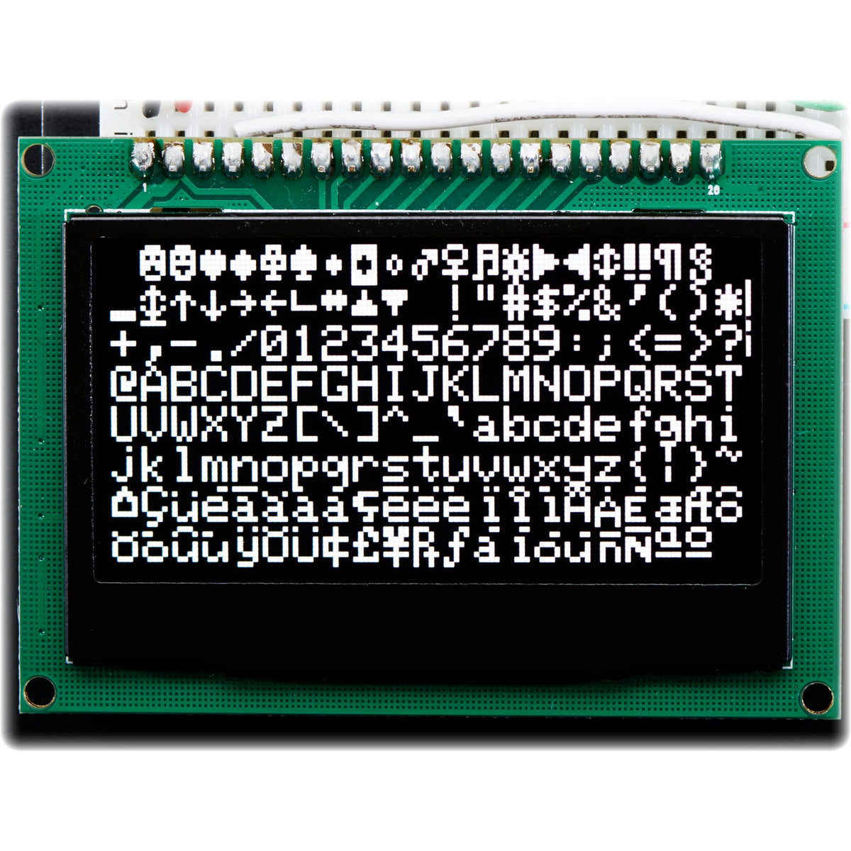 Monochrome 2.42" 128x64 OLED Graphic Display Module Kit by Adafruit - The Pi Hut