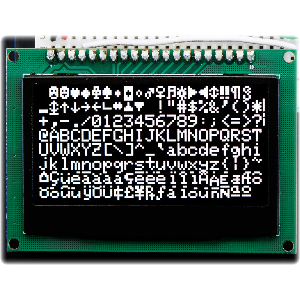 Monochrome 2.42" 128x64 OLED Graphic Display Module Kit by Adafruit - The Pi Hut
