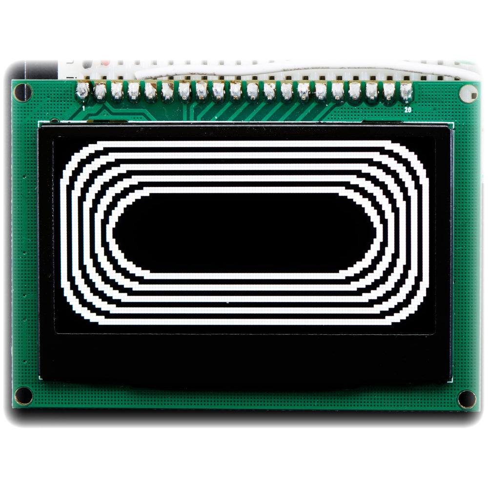 Monochrome 2.42" 128x64 OLED Graphic Display Module Kit by Adafruit - The Pi Hut