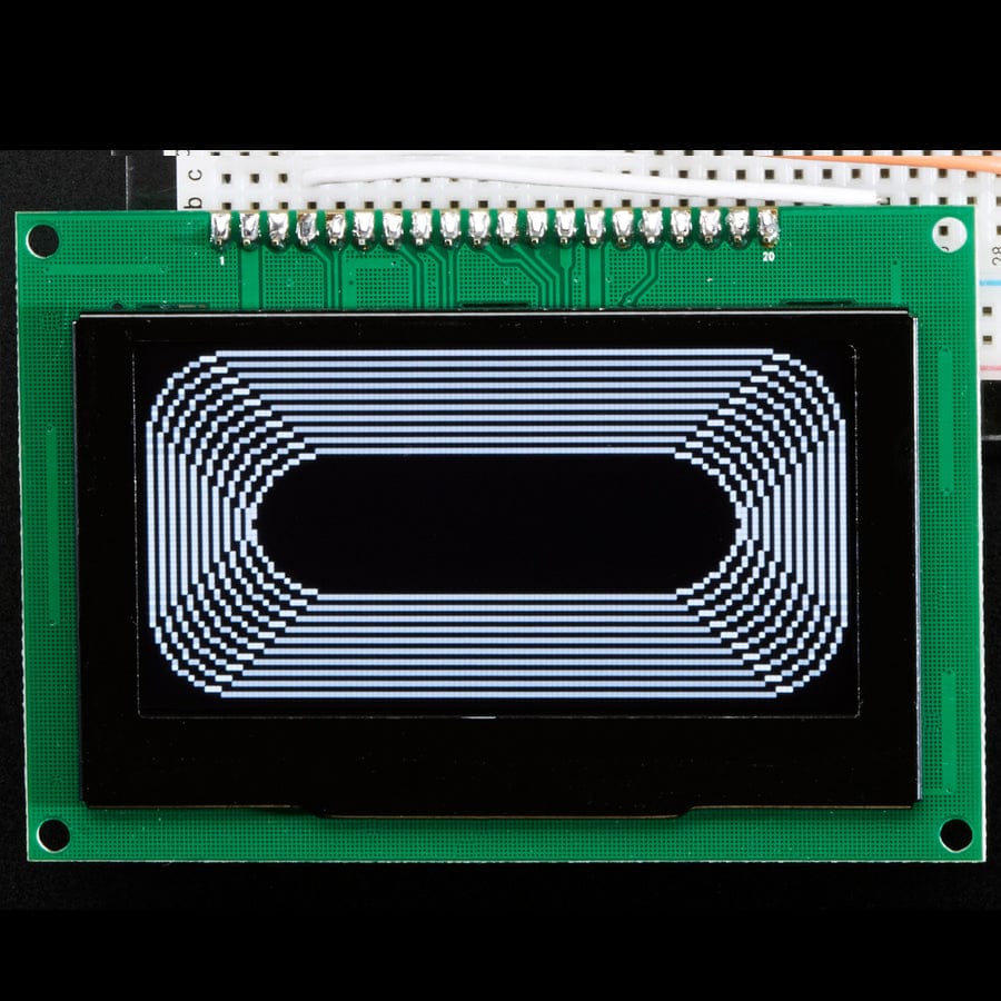 Monochrome 2.7" 128x64 OLED Graphic Display Module Kit by Adafruit - The Pi Hut