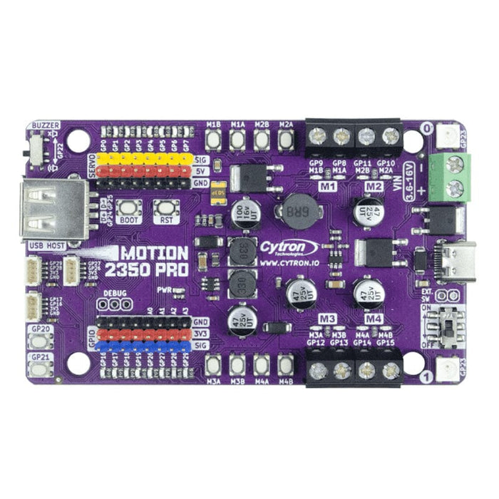 Robotics Controller Chip MOTION 2350 Pro - Advanced Robotics Controller for Beginners - The Pi Hut