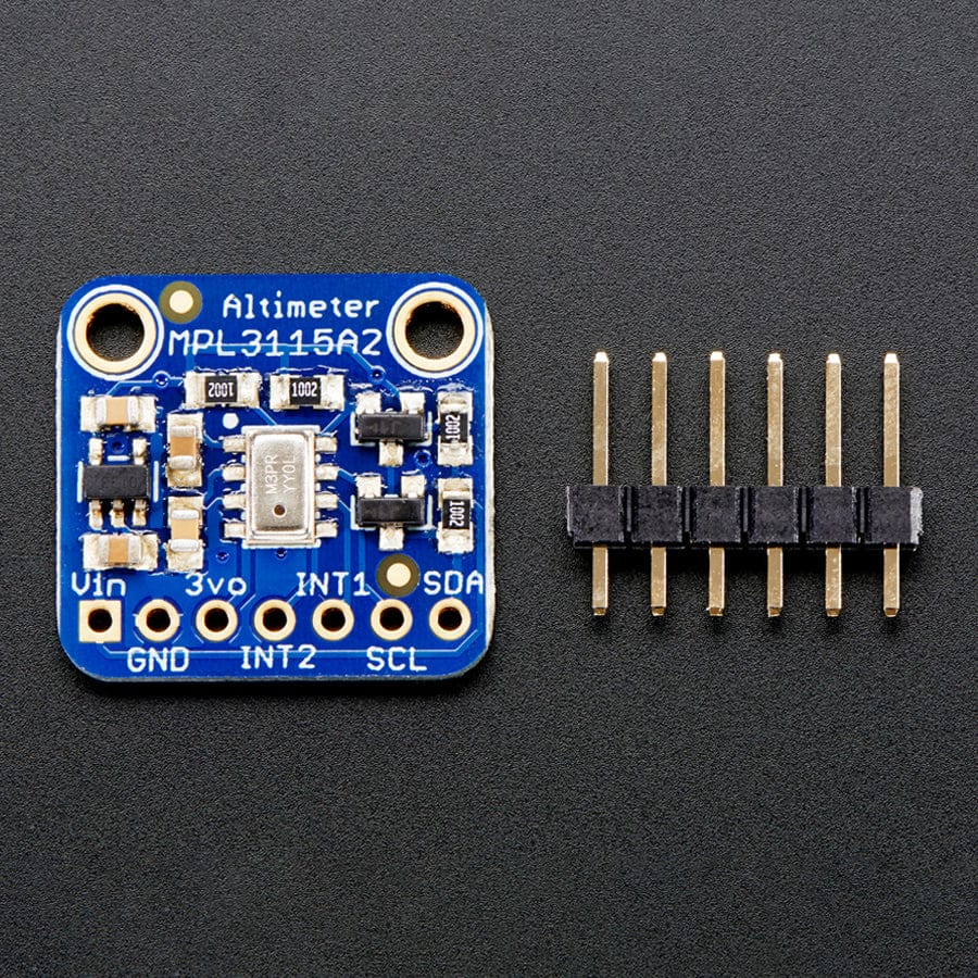 MPL3115A2 - I2C Barometric Pressure/Altitude/Temperature Sensor