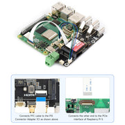 Multifunctional Adapter (C) with M.2 Socket for Raspberry Pi 5 by Waveshare - The Pi Hut