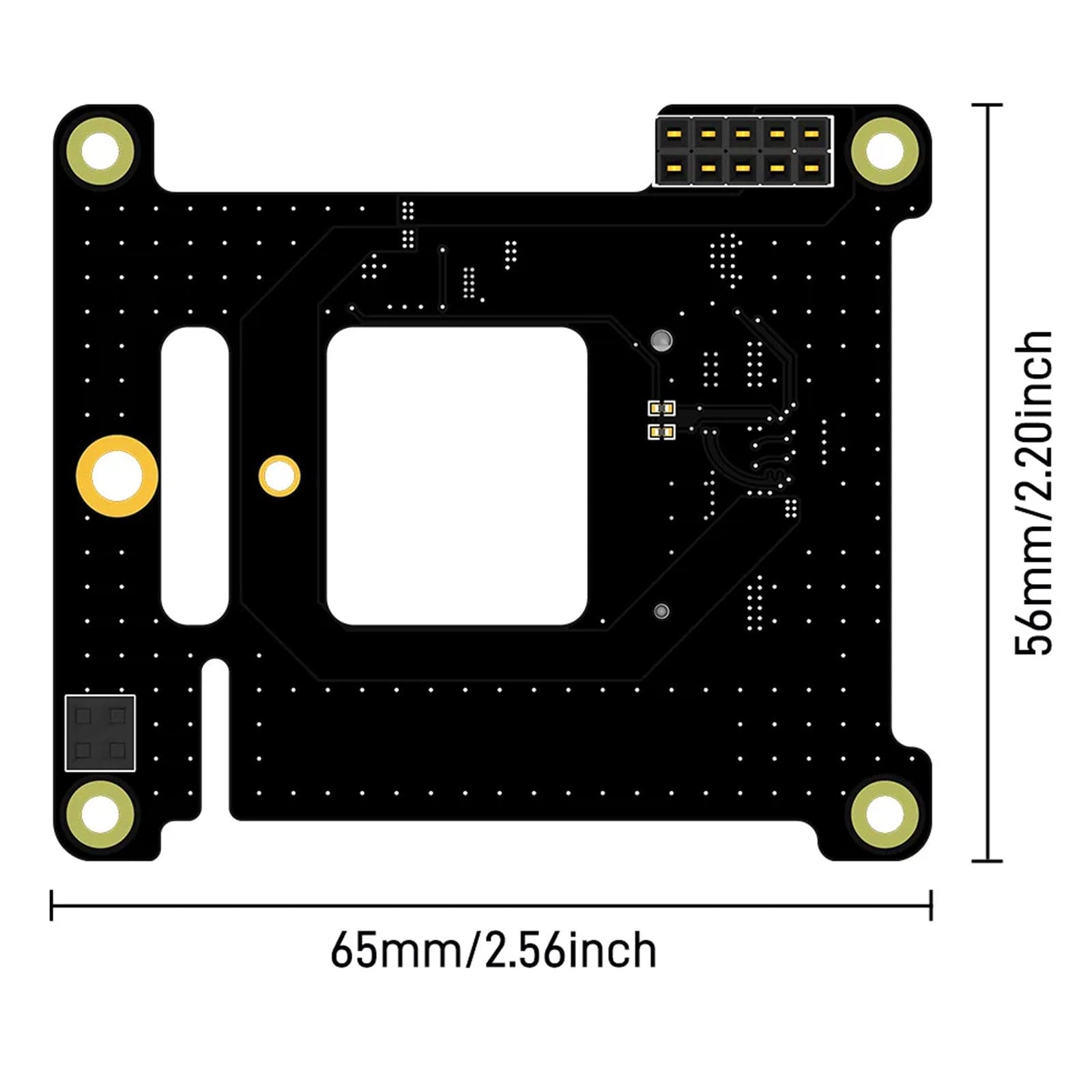 N05 M.2 2242 PCIe to NVMe Top Extension Adapter Board for Raspberry Pi 5 - The Pi Hut