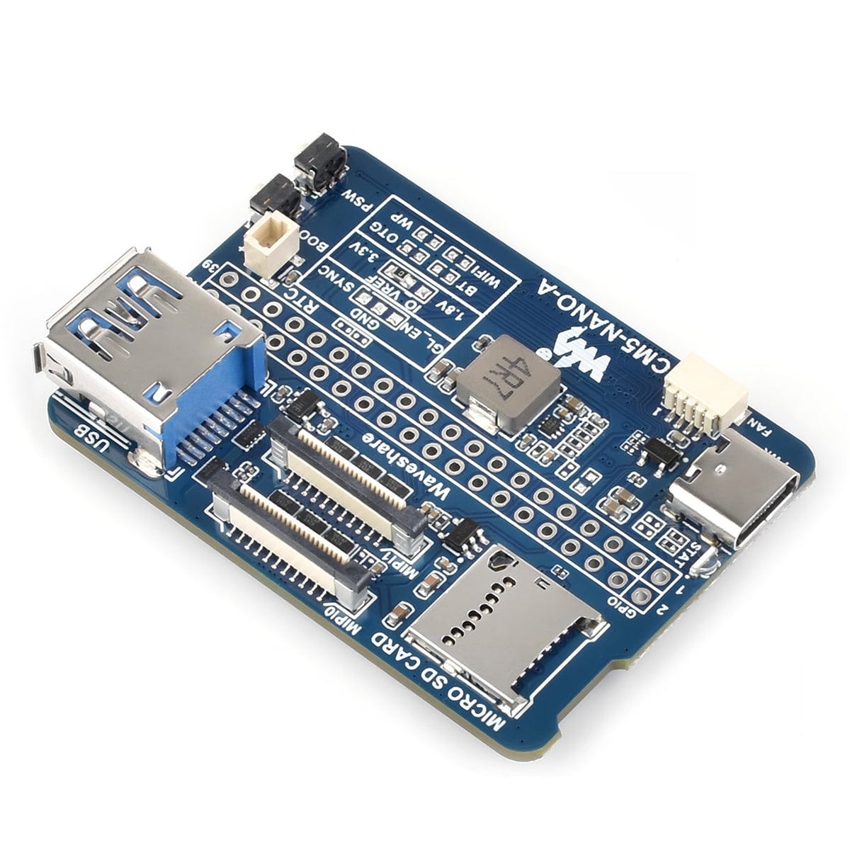 Nano Base Board A for CM5 by Waveshare - The Pi Hut