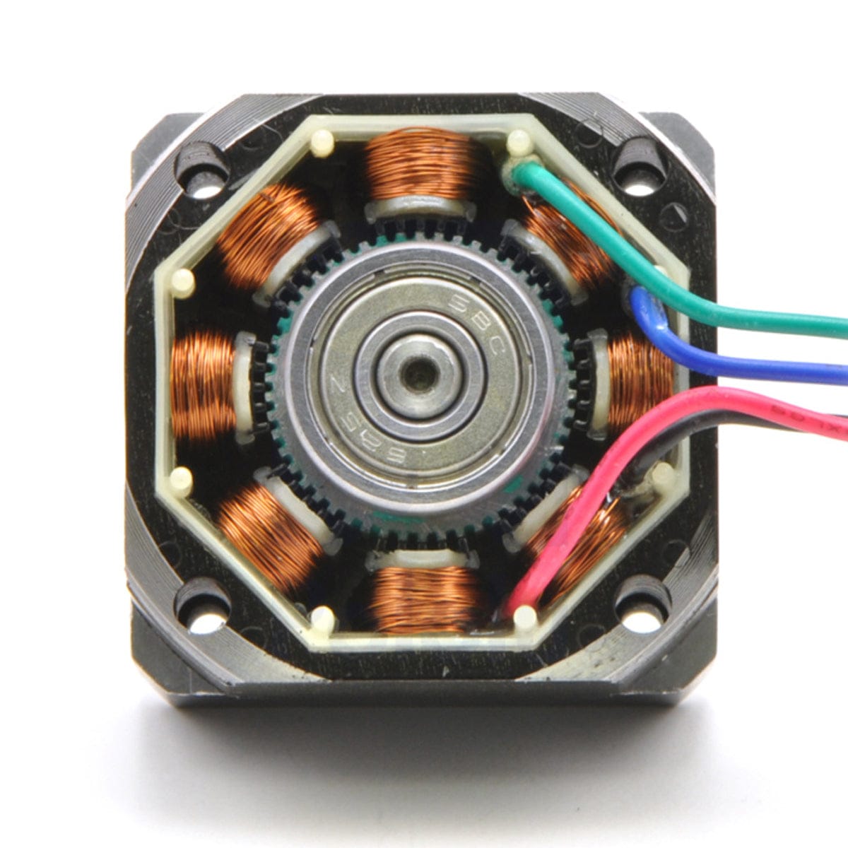 NEMA 14 Bipolar Stepper Motor: 200 Steps/Rev, 10V, 0.5A/Phase - The Pi Hut