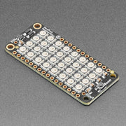 NeoPixel FeatherWing - 4x8 RGB LED Add-on For All Feather Boards by Adafruit - The Pi Hut