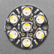NeoPixel Jewel - 7 x 5050 RGBW LED w/ Integrated Drivers (Warm White - ~3000K) by Adafruit - The Pi Hut