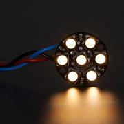 NeoPixel Jewel - 7 x 5050 RGBW LED w/ Integrated Drivers (Warm White - ~3000K) by Adafruit - The Pi Hut