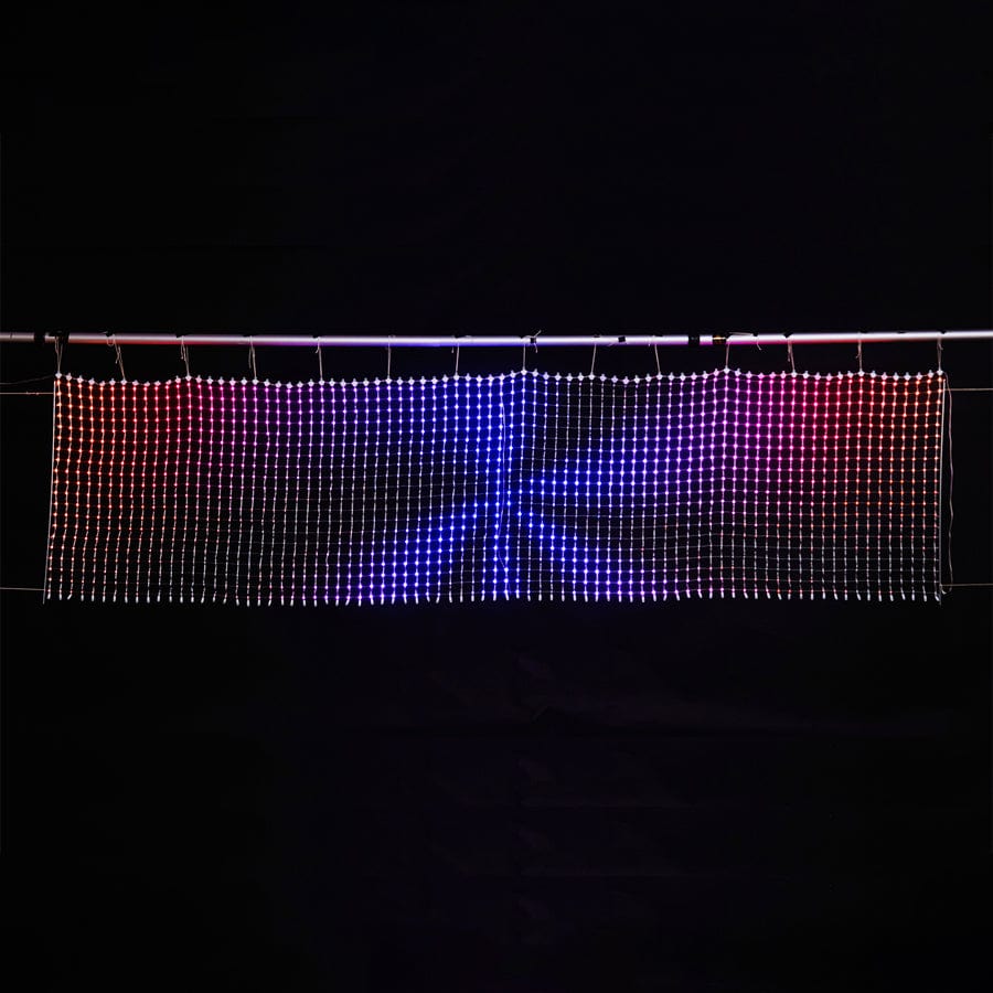 NeoPixel LED Outdoor Netting - 80 x 20 LEDs - 1 x 4 Meter Sizing