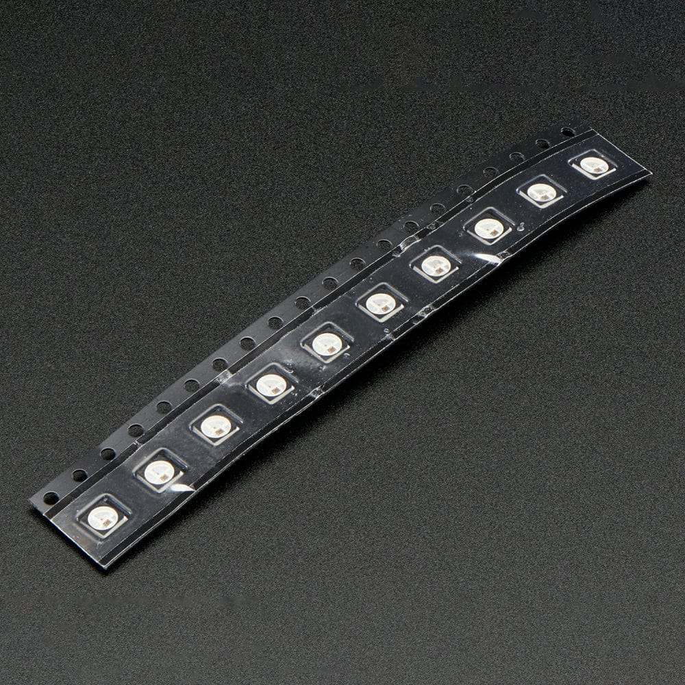 NeoPixel Mini 3535 RGB LEDs w/ Integrated Driver Chip - Black (Pack of 10) by Adafruit - The Pi Hut