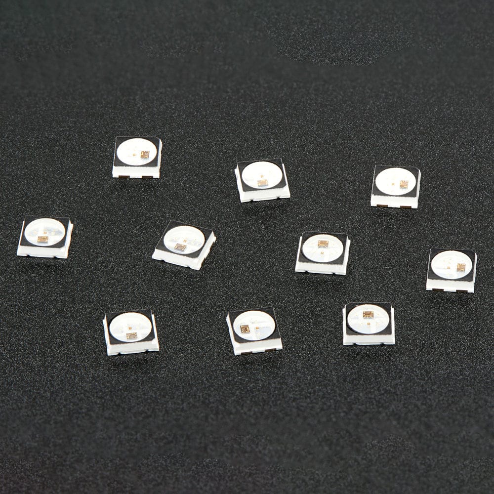 NeoPixel Mini 3535 RGB LEDs w/ Integrated Driver Chip - Black (Pack of 10) by Adafruit - The Pi Hut
