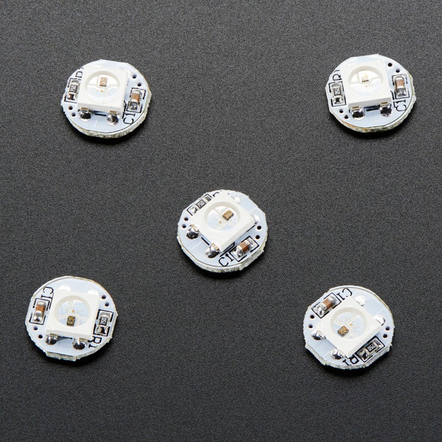 NeoPixel Mini Button PCB - Pack of 5