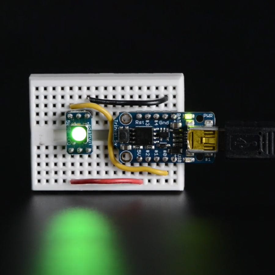NeoPixel RGBW LEDs w/ Integrated Driver Chip - Natural White (~4500K - Black Casing - 10 Pack) by Adafruit - The Pi Hut