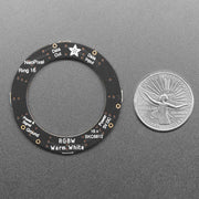 NeoPixel Ring - 12 x 5050 RGBW LEDs w/ Integrated Drivers (Natural White - ~4500K) by Adafruit - The Pi Hut