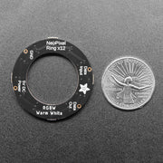 NeoPixel Ring - 12 x 5050 RGBW LEDs w/ Integrated Drivers (Warm White - ~3000K) by Adafruit - The Pi Hut