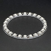 NeoPixel Ring - 24 x 5050 RGBW LEDs w/ Integrated Drivers (Cool White - 6000K) by Adafruit - The Pi Hut