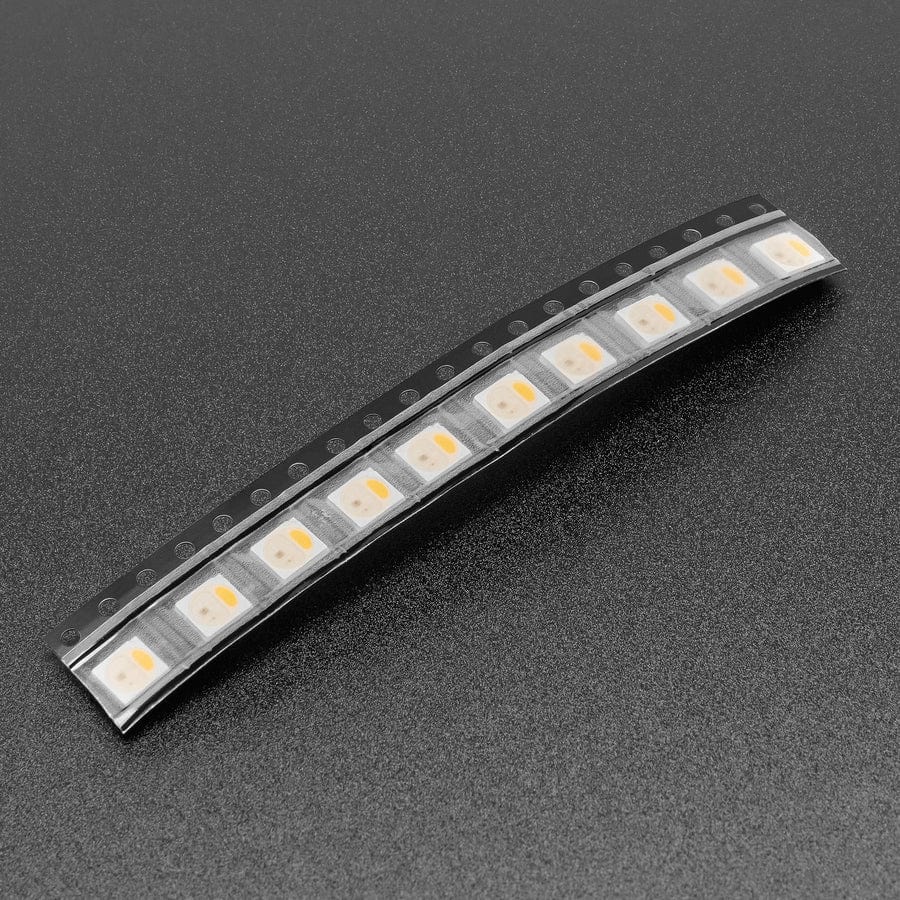NeoPixel Warm White LED w/ Integrated Driver Chip - 10 Pack (~3000K) by Adafruit - The Pi Hut