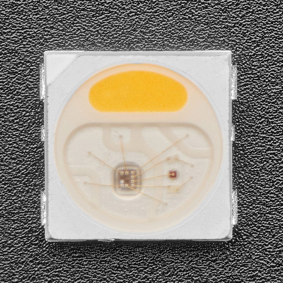 NeoPixel Warm White LED w/ Integrated Driver Chip - 10 Pack (~3000K) by Adafruit - The Pi Hut