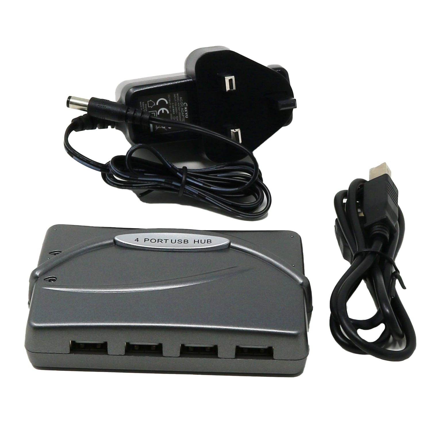 NewLink 4 Port USB Hub - UK 5V 2A - The Pi Hut