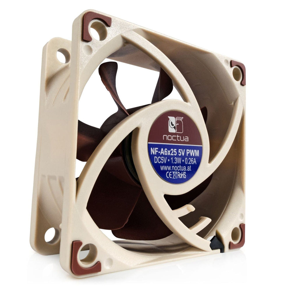 Noctua NF-A6X25 - 5V PWM 60x25mm Quiet Cooling Fan