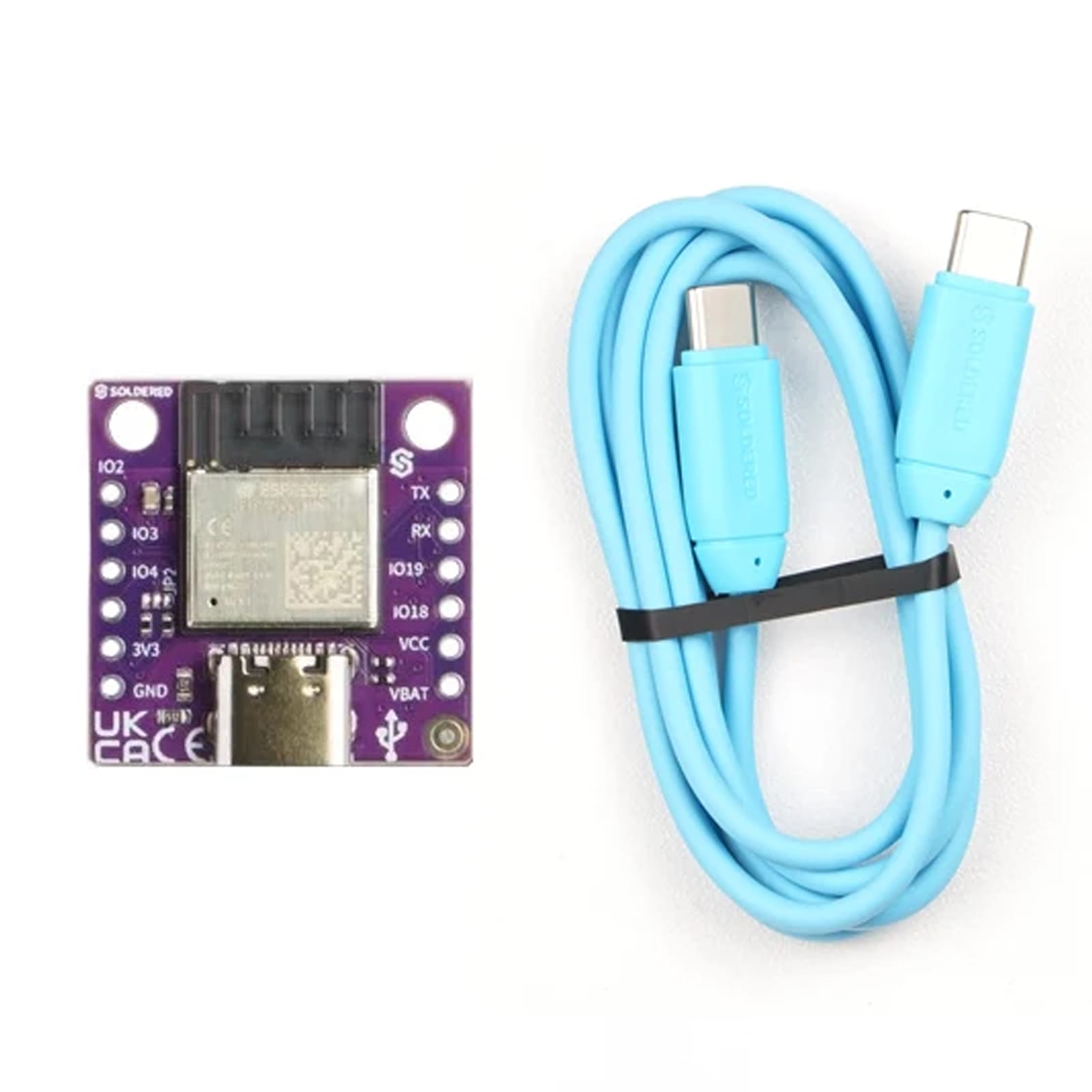 NULA Mini ESP32-C6 (no headers) by Soldered Electronics - The Pi Hut