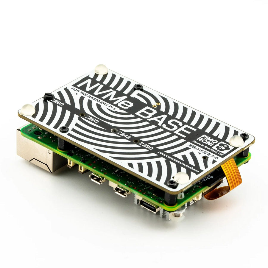 Pi5 Base NVMe Base for Raspberry Pi 5 - The Pi Hut