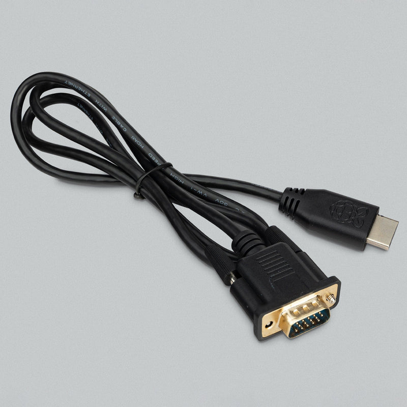 Official Raspberry Pi HDMI to VGA Cable - The Pi Hut