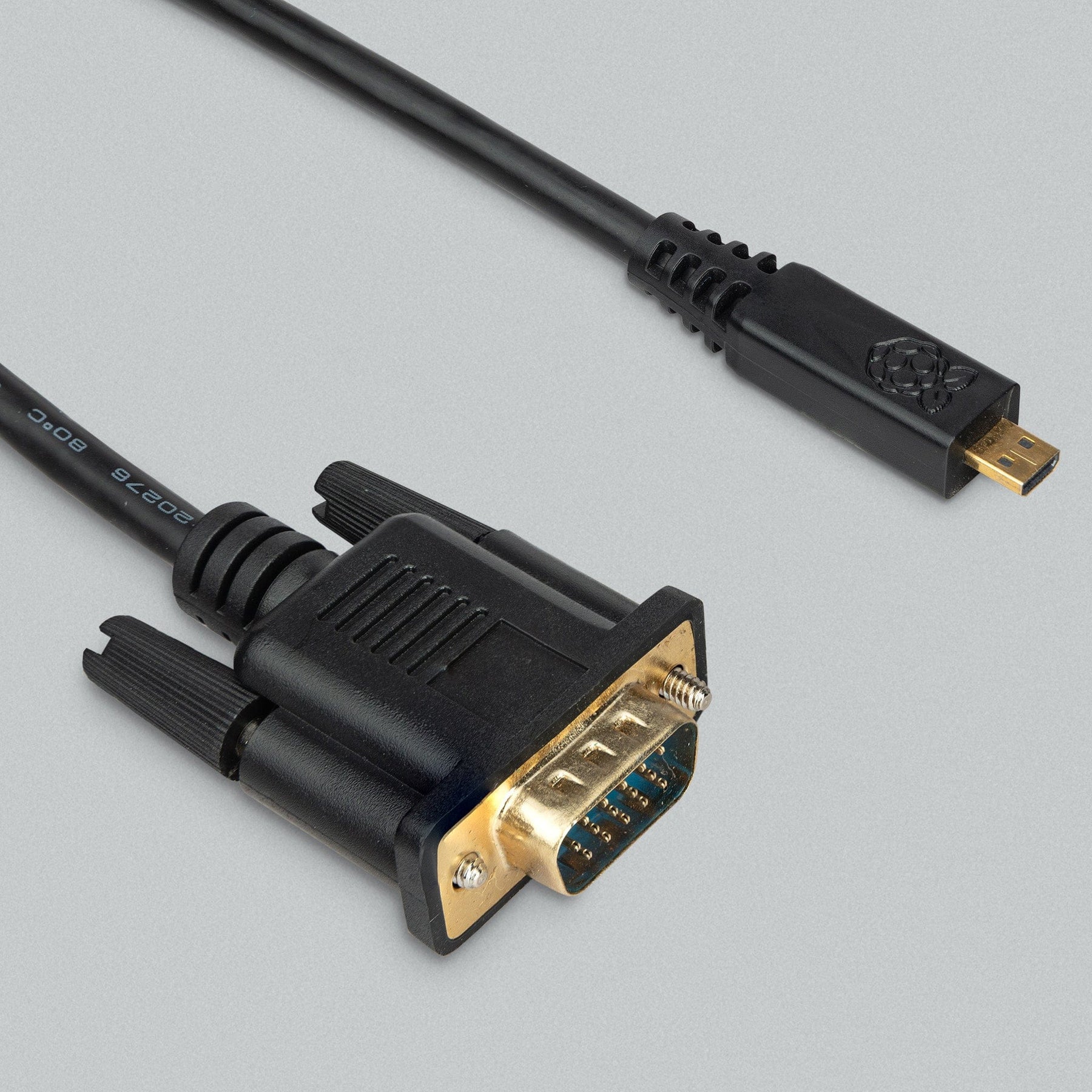 Official Raspberry Pi MicroHDMI to VGA Cable The Pi Hut