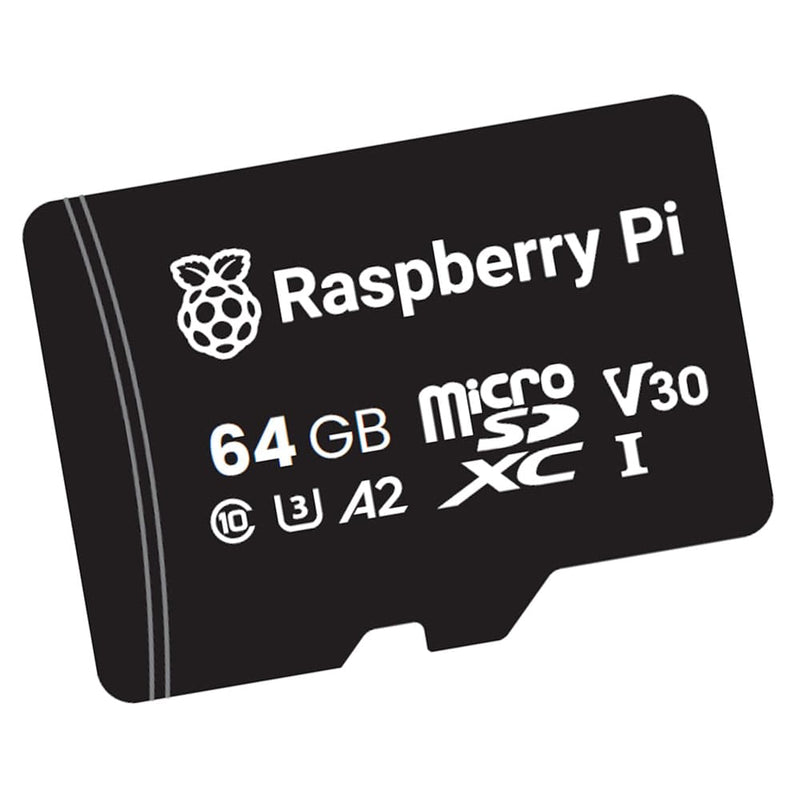 Official Raspberry Pi Micro SD Card with RPi OS Pre-Installed