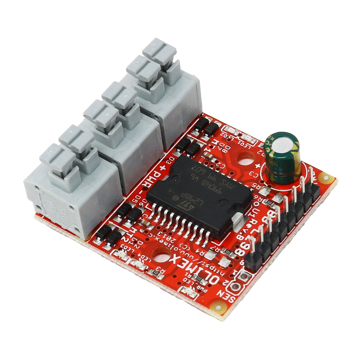 Olimex BB-L298 Dual Full-Bridge Motor Driver - The Pi Hut