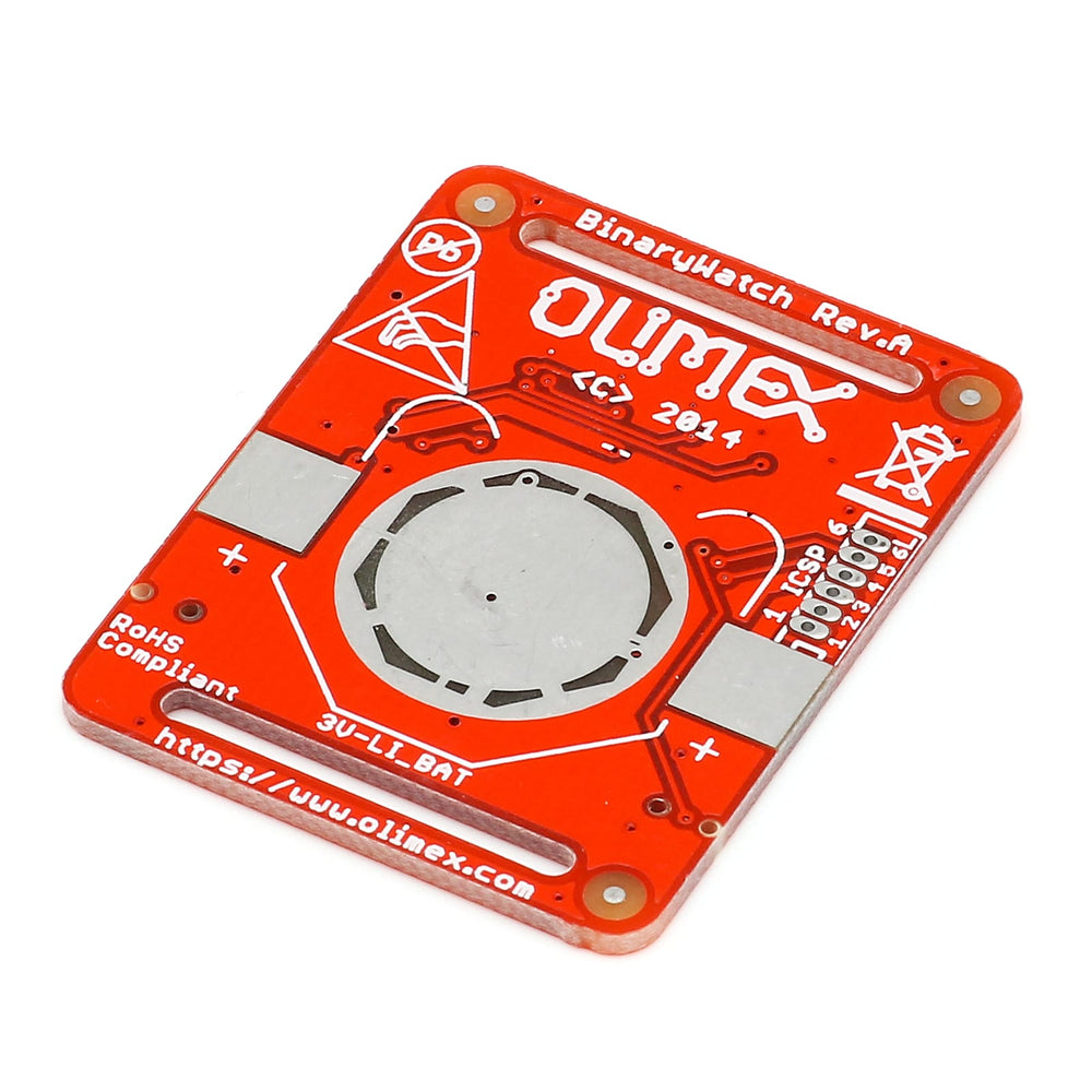 Olimex Binary Watch Soldering Kit by Olimex - The Pi Hut
