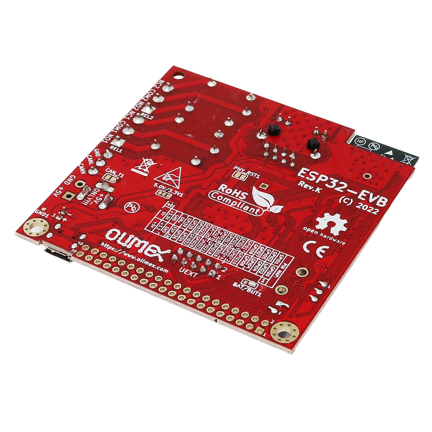 Olimex ESP32-EVB Development Board - The Pi Hut