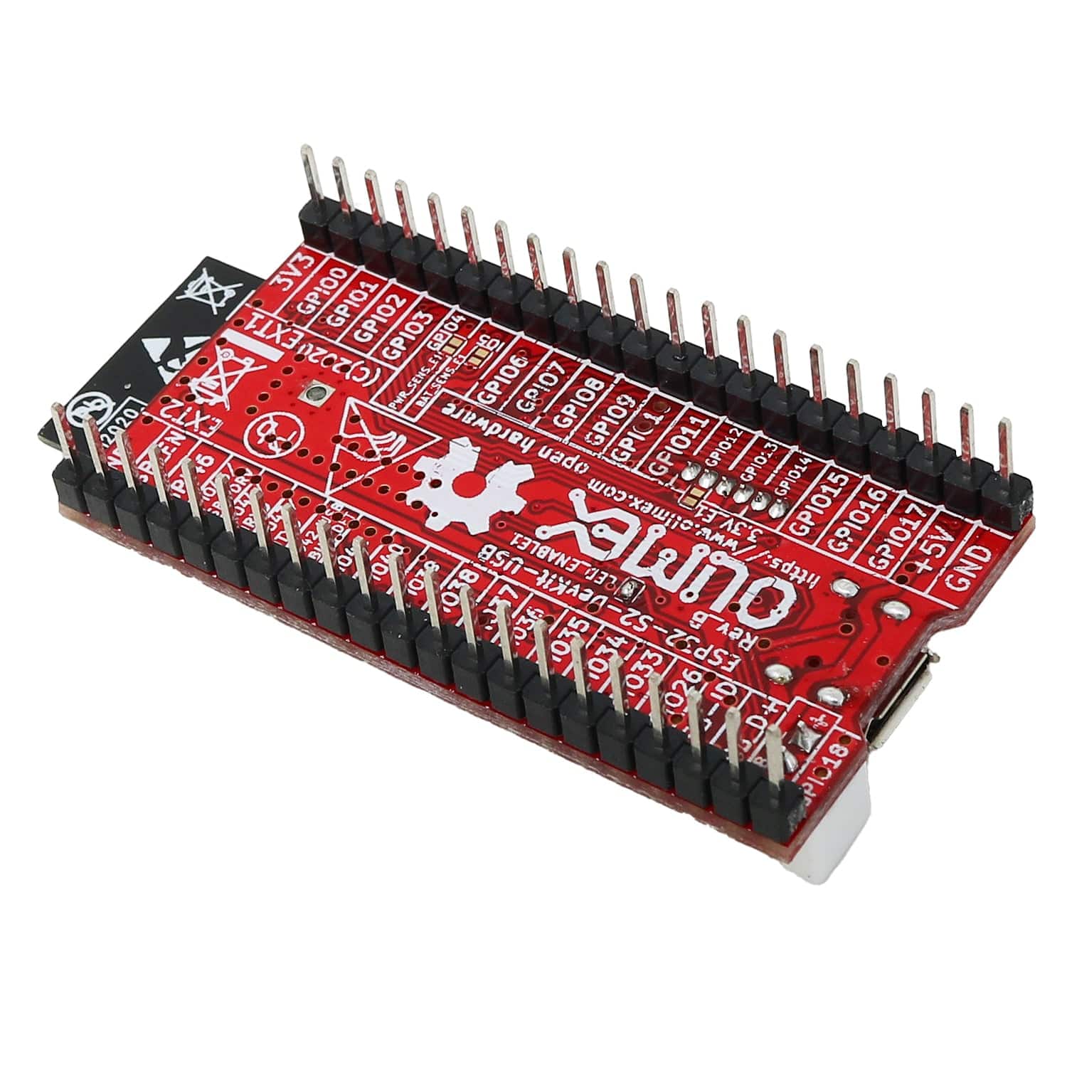 Olimex ESP32-S2-WROVER-DevKit-Lipo-USB Development Board - The Pi Hut