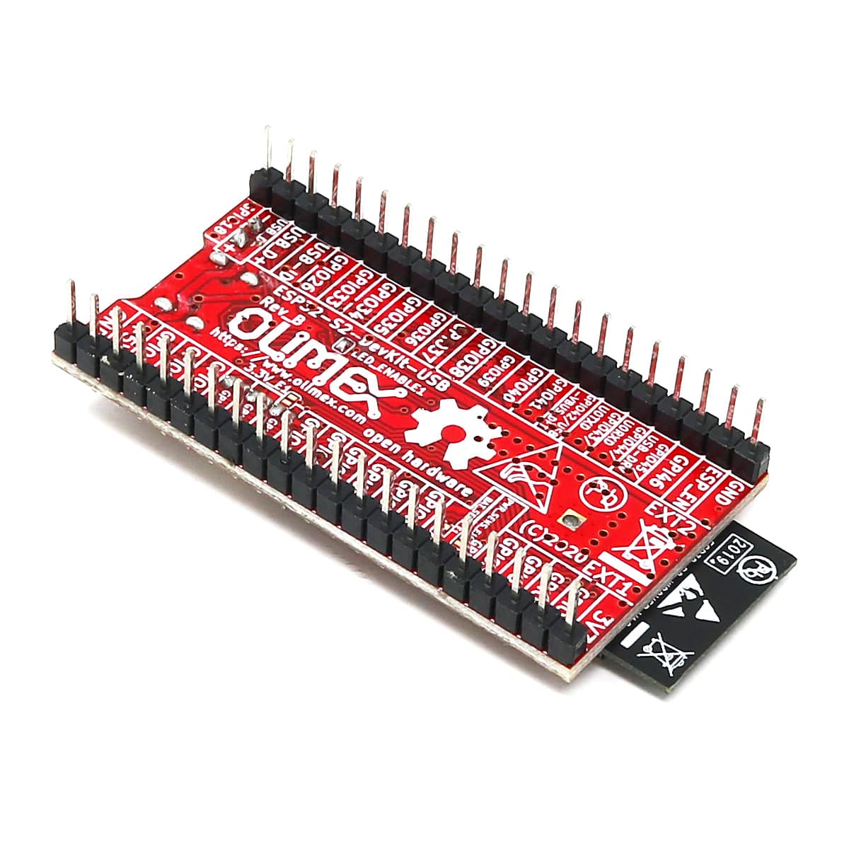 Olimex ESP32-S2-WROVER-DevKit-Lipo-USB - The Pi Hut