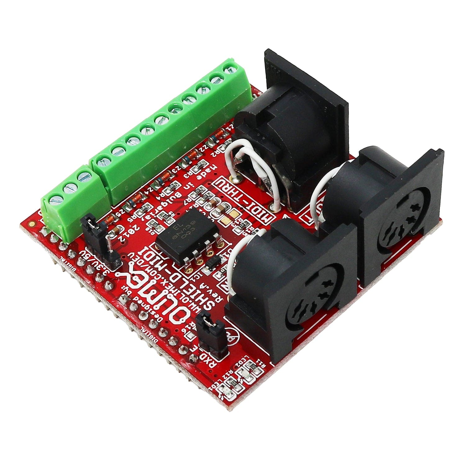 Olimex MIDI Shield for Arduino - The Pi Hut