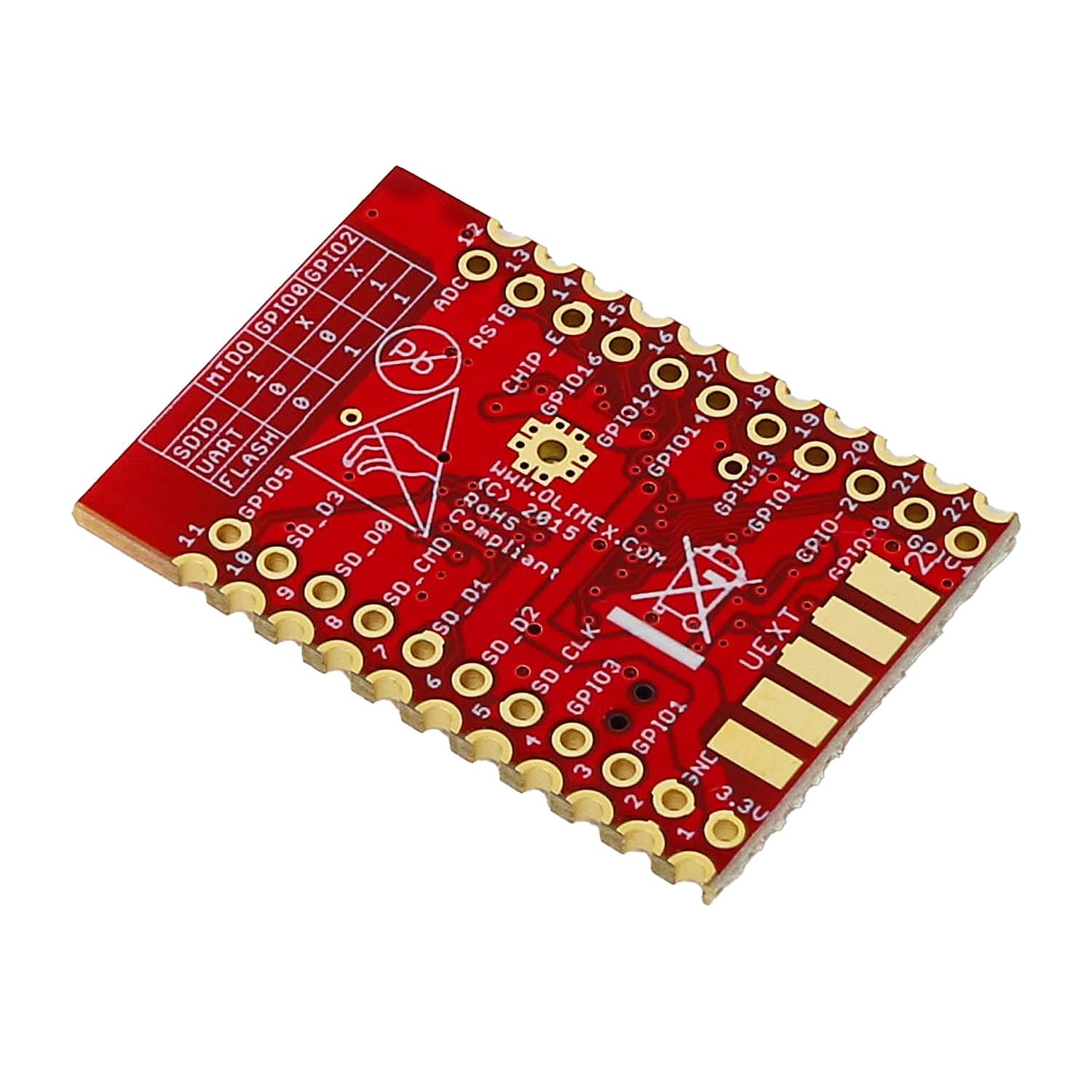 Olimex MOD-WIFI-ESP8266-DEV ESP8266 Development Board - The Pi Hut