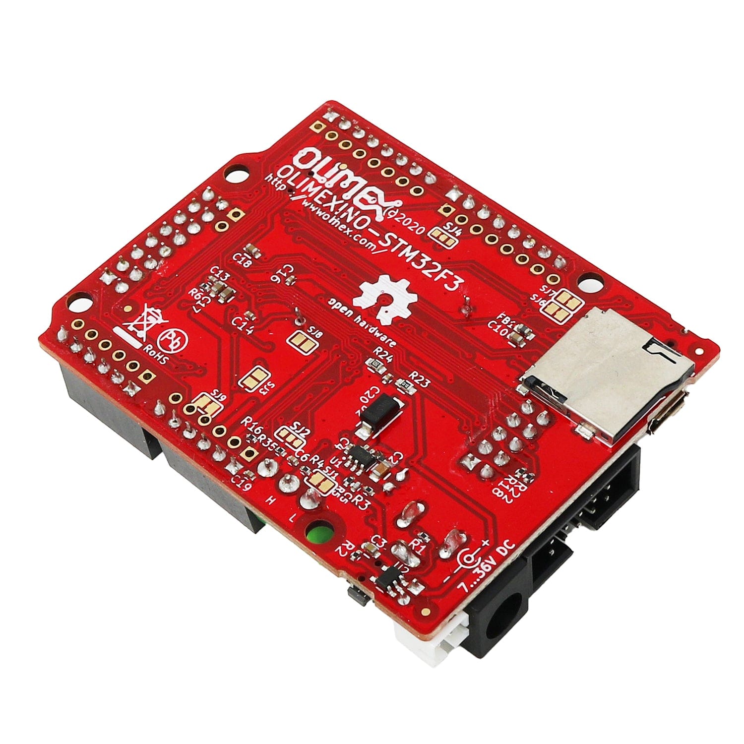 Olimex OLIMEXINO-STM32F3 Development Board - The Pi Hut