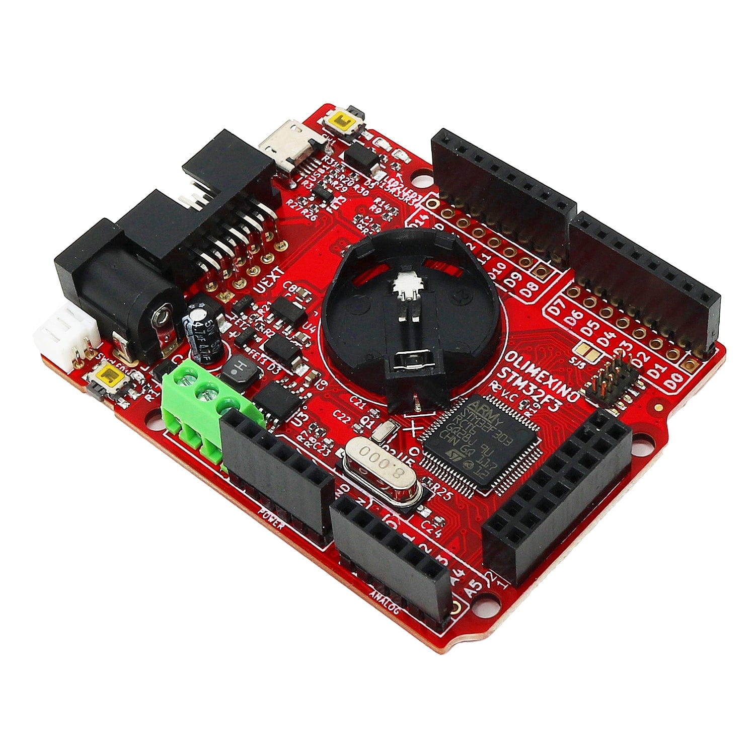 Olimex OLIMEXINO-STM32F3 Development Board - The Pi Hut