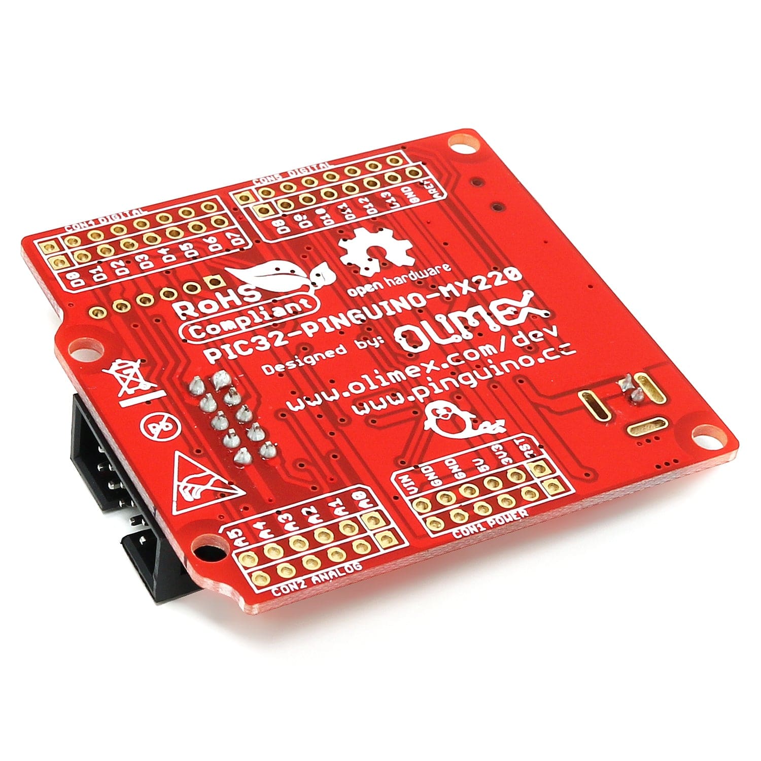 Olimex PIC32-PINGUINO-MX220 32-Bit Pinguino Development Board - The Pi Hut