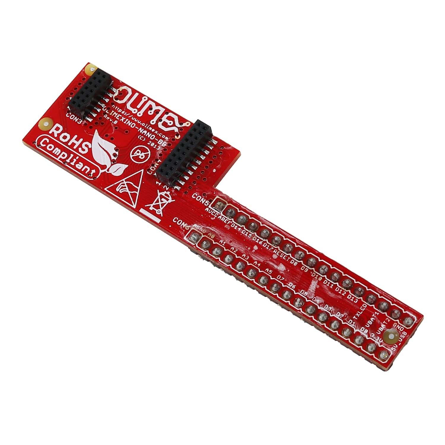 Olimexino Nano BB - Breadboard Connector Module - The Pi Hut