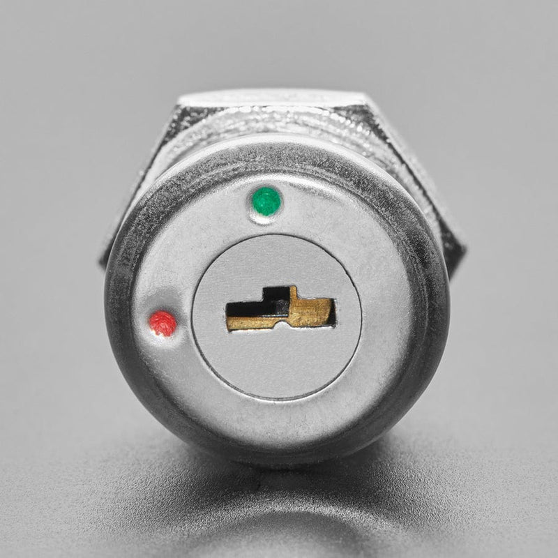 On-Off Key Lock Switch - 12mm Diameter