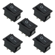 ON-OFF Mini Rocker Switches - 5-Pack by The Pi Hut - The Pi Hut
