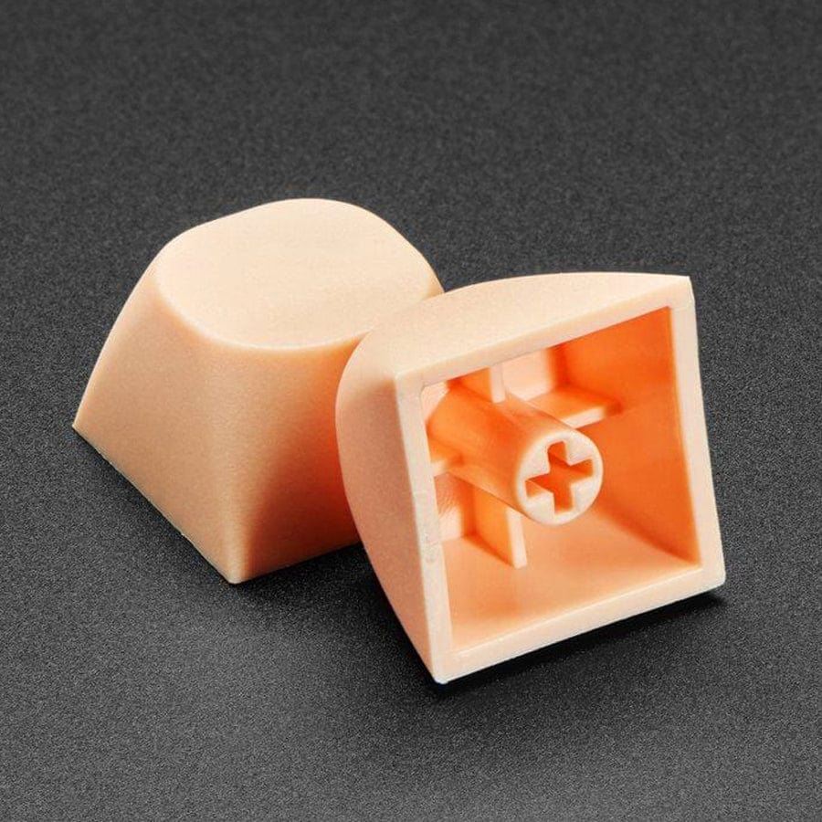 Orange Cream MA Keycaps for MX Compatible Switches - 5 pack - The Pi Hut